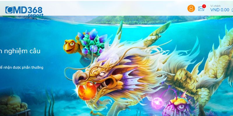 Hoà mình vào thế giới đại dương kỳ bí cùng sảnh Bắn Cá CMD368