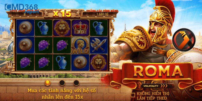 Slots game CMD368 giải thưởng hấp dẫn, cược là trúng!
