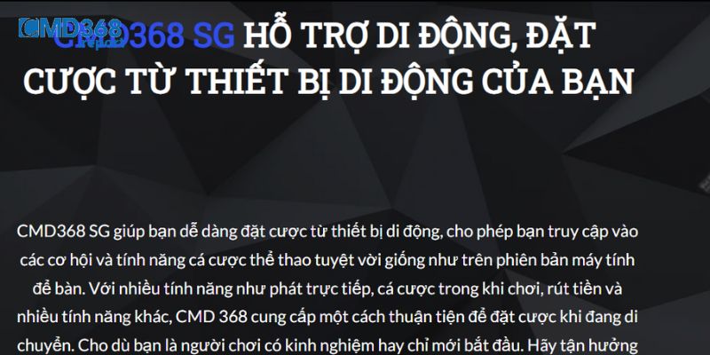 Tác giả chia sẻ trải nghiệm cực chất cùng CMD368
