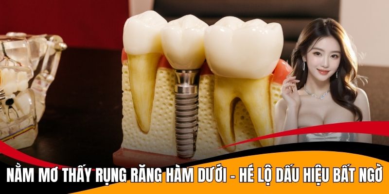Nằm Mơ Thấy Rụng Răng Hàm Dưới - Hé Lộ Dấu Hiệu Bất Ngờ