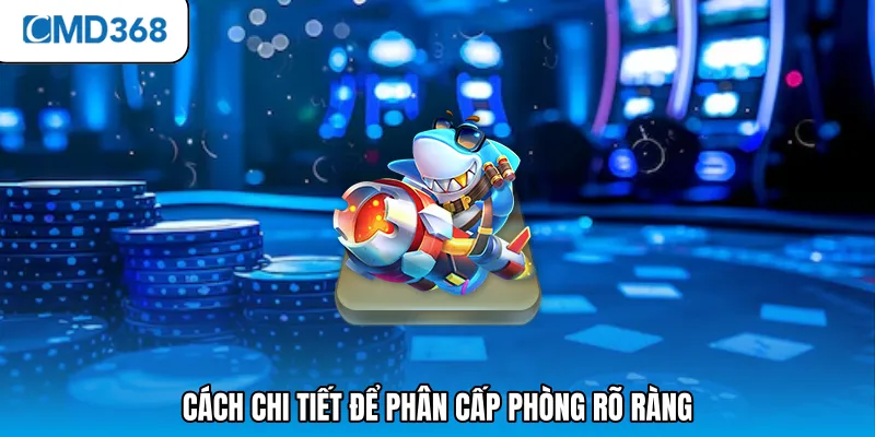 Cách chi tiết để phân cấp phòng rõ ràng