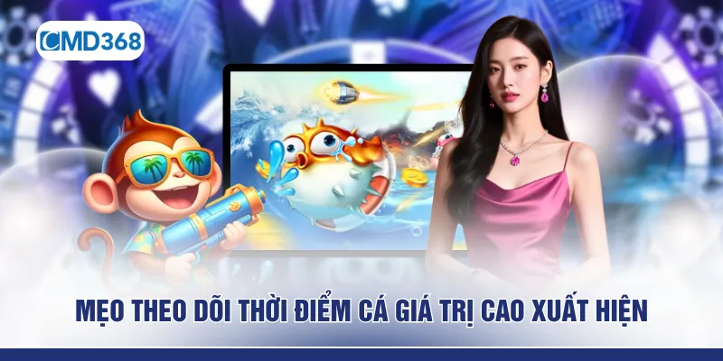 Mẹo theo dõi thời điểm cá giá trị cao xuất hiện