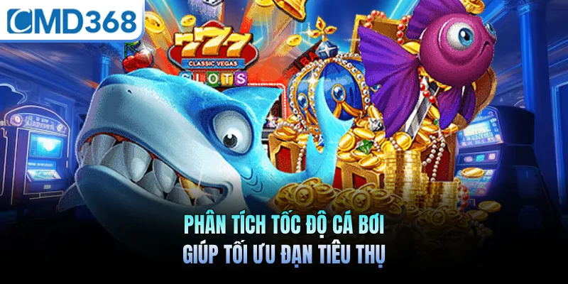 Phân tích tốc độ cá bơi giúp tối ưu đạn tiêu thụ