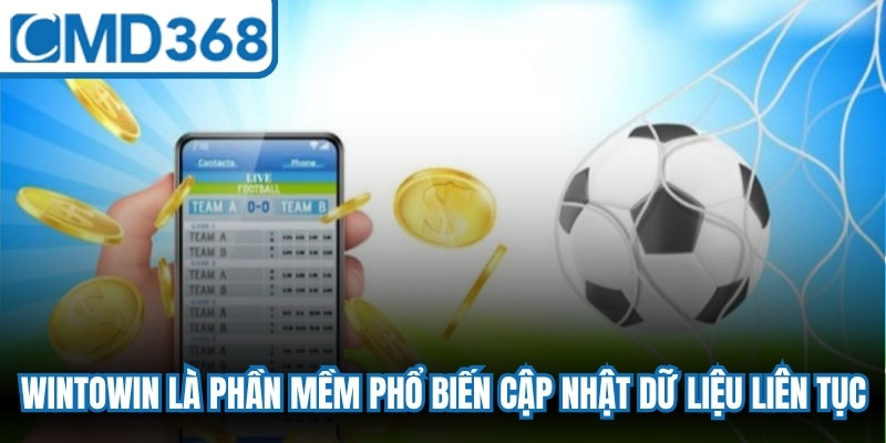 Wintowin là phần mềm phổ biến nhờ khả năng cập nhật dữ liệu liên tục