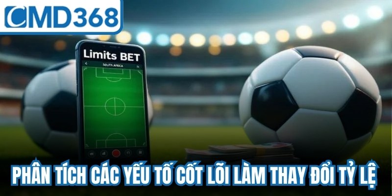 Phân tích các yếu tố cốt lõi làm thay đổi tỷ lệ kèo cược cả trận
