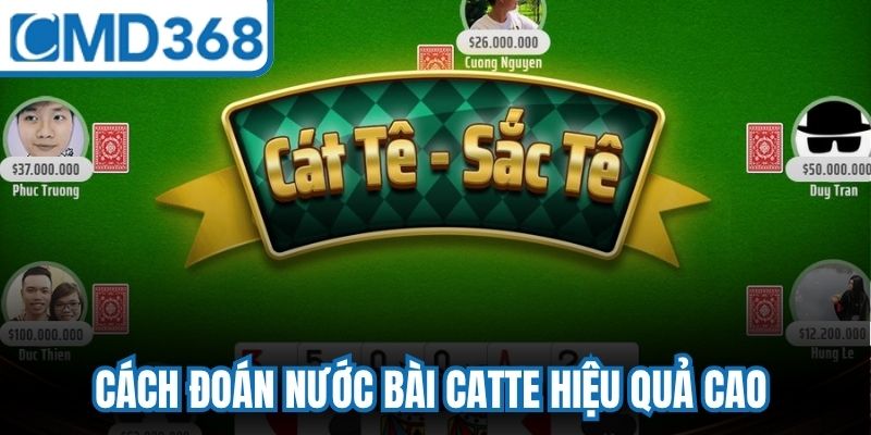 Cách Đoán Nước Bài Catte