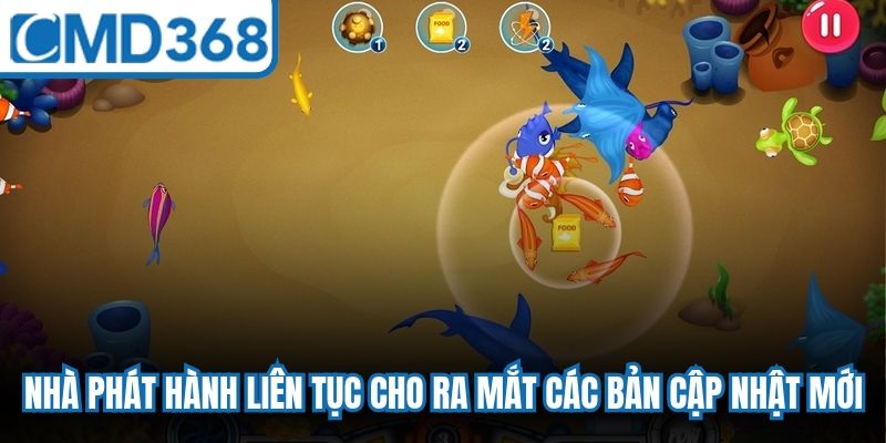 Nhà phát hành liên tục cho ra mắt các bản cập nhật săn cá mới