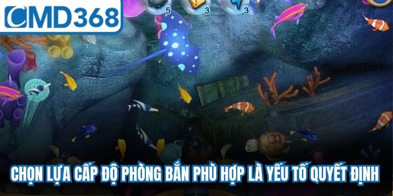 Chọn lựa cấp độ phòng bắn phù hợp là yếu tố quyết định thắng